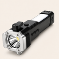 8-in-1 Rechargeable LED Torch Flashlight