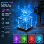 Aurora Wave Ambient Crystal Lamp