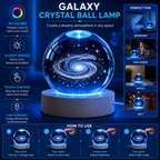 Luxury Crystal Globe Night Lamp