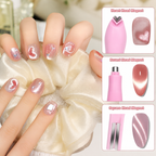 3 in 1 Cat Eye Nail Versatile Magnet Tool (Pack of 2)