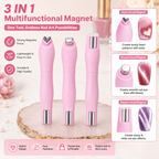 3 in 1 Cat Eye Nail Versatile Magnet Tool (Pack of 2)