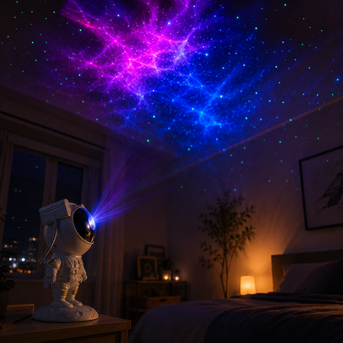 Astronaut Galaxy Star Projector